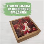 График работы в новогодние праздники