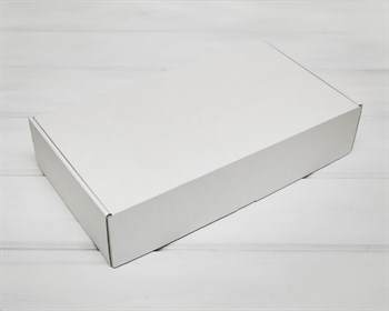 Коробка для посылок, 39х22х8,5 см, белая - фото 10221