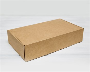 Коробка для посылок, 39х22х8,5 см, крафт - фото 10228