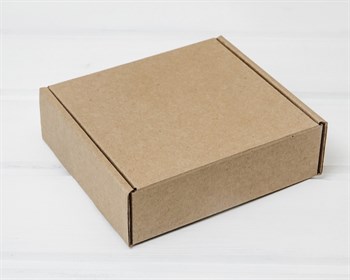 УЦЕНКА Коробка для посылок 12,5х12х4 см, крафт - фото 10403