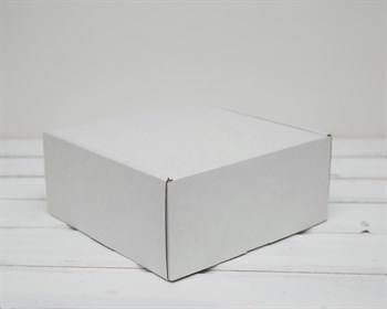 УЦЕНКА Коробка для посылок, 20х20х9 см, из плотного картона, белая У0104100-УЦ - фото 10548