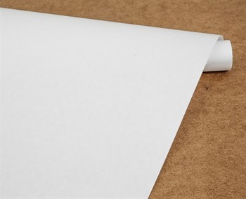 Бумага упаковочная, 50гр/м2, белая, 72см х 20м, 1 рулон - фото 10852