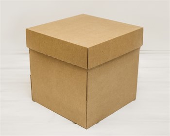 УЦЕНКА Коробка из плотного картона, 25х25х25 см, крышка-дно, крафт У0115023-УЦ - фото 10861