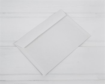Конверт бумажный С6, 114х162 мм, прямой клапан, белый (декстрин) - фото 11598