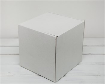 УЦЕНКА Коробка для посылок, 19х19х19,5 см, из плотного картона, белая У0104082-УЦ - фото 11771