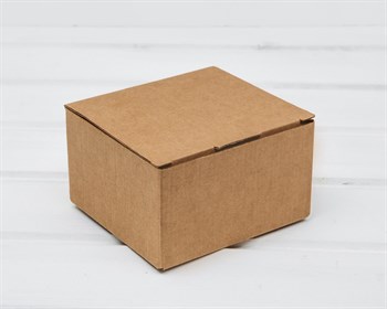 Коробка для посылок, 11,5х11х7 см, крафт - фото 12310