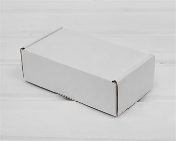 Коробка для посылок, 13,5х7,5х4,5 см, белая - фото 12808