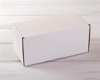 Коробка для посылок, 26х12,5х12 см, белая - фото 5703