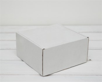 Коробка для посылок, 15х15х8 см, из плотного картона, белая У0104076 - фото 6192