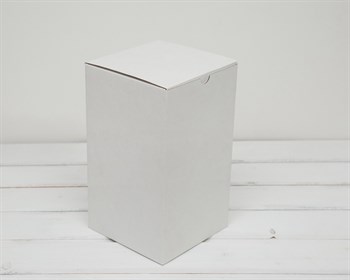 Коробка для посылок, 15х15х26 см, из плотного картона, белая - фото 6243