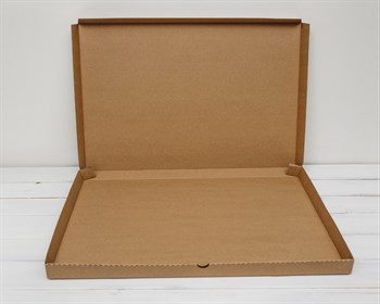 Коробка плоская, 61х41х3,5 см, крафт У0104094 - фото 6265