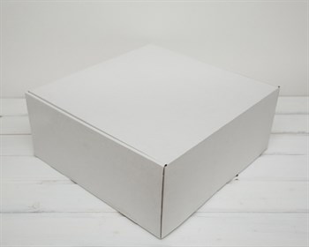 Коробка для посылок, 36х35х15 см, белая - фото 6316