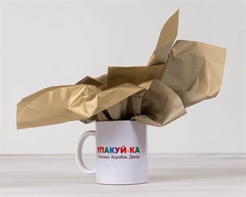 Бумага тишью, золотая, 50х66 см, 1 лист У0201022 - фото 6488