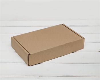 Коробка почтовая, тип Е-1, 26,5х16,5х5 см, крафт - фото 6641