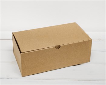 Коробка для посылок, 27х14,5х10 см, крафт - фото 7095
