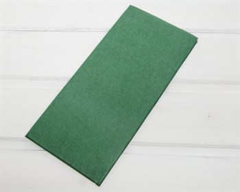 Бумага тишью, темно-зеленая, 50х66 см, 10 шт. - фото 7245
