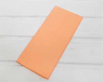 Бумага тишью, персиковая, 50х66 см, 10 шт. - фото 7253