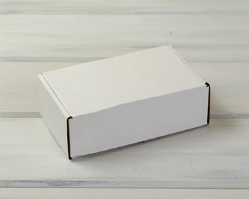 Коробка для посылок, 17х10,5х5,5 см, белая У0104010 - фото 7549