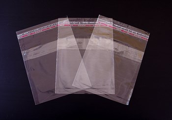 Пакет с клейкой лентой 12,5х12,5 см, прозрачный - фото 7666
