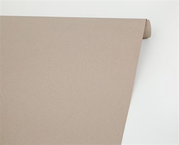 Бумага упаковочная, 70гр/м2, светло-серая, 70см х 10м, 1 рулон - фото 8418