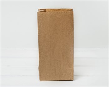 Пакет бумажный, 24х12х8 см, коричневый - фото 8514