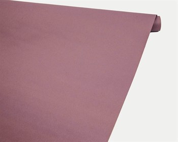 Бумага упаковочная, 70гр/м2, розовая лаванда, 70см х 10м, двусторонняя, 1 рулон - фото 8874