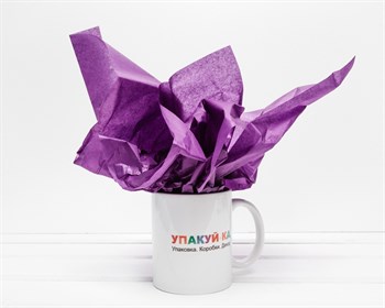 Бумага тишью, фиолетовая, 50х66 см, 1 лист У0201011 - фото 9312