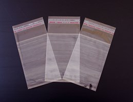 Пакет с клейкой лентой 8,5х13 см, прозрачный, 200 шт. У0302002-П2