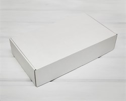 Коробка для посылок, 39х22х8,5 см, белая
