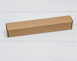 Коробка из плотного картона, 22,6х3,5х3,5 см, крафт У0104134