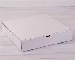 Коробка для пирога, 35х35х7 см, белая У0104159
