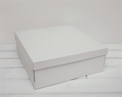 УЦЕНКА Коробка из плотного картона, 33х31х11,5 см, крышка-дно, белая У0115005-УЦ