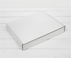 Коробка плоская, 29х24х4,5 см, белая У0104158