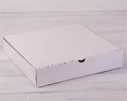 УЦЕНКА Коробка для пирога 35х35х7 см, белая У0104159-УЦ