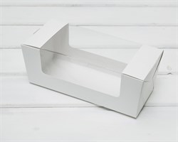 УЦЕНКА Коробка для выпечки, 20х8х8 см, с круговым окном, белая У0102090-УЦ