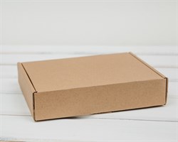 УЦЕНКА Коробка 20х15х4,5 см из плотного картона, крафт У0104055-УЦ