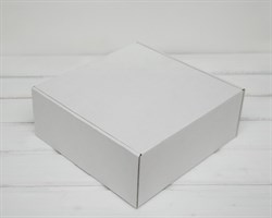 УЦЕНКА Коробка для посылок, 25х25х10 см, из плотного картона, белая У0104115-УЦ