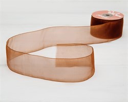 Лента капроновая, 50 мм, коричневая, 1 м У0516012