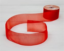 Лента капроновая, 50 мм, красная, 1 м У0516005