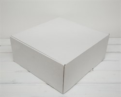 УЦЕНКА Коробка для посылок 36х35х15 см, белая У0104104-УЦ