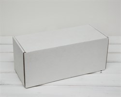 УЦЕНКА Коробка для посылок, 32х14х14 см, из плотного картона, белая У0104080-УЦ