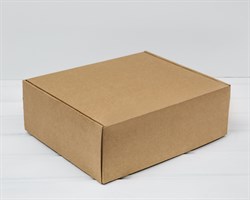 УЦЕНКА Коробка для посылок, 30х25х10,5 см, из плотного картона, крафт У0104169-УЦ