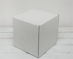 УЦЕНКА Коробка для посылок, 19х19х19,5 см, из плотного картона, белая У0104082-УЦ