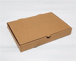 Коробка 30х21х4 см из плотного картона, крафт У0104171