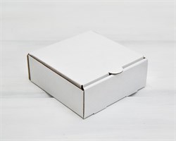 Коробка 10х10х4 см из плотного картона, белая У0104186