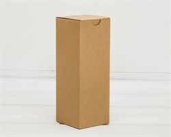 Коробка для посылок, 6,5х6,5х18 см, из плотного картона, крафт У0104202