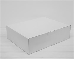 Коробка для посылок, 43х33х12 см, белая У0104215