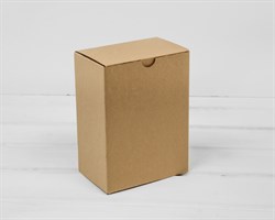 Коробка для посылок, 12х7,5х16 см, из плотного картона, крафт У0104231
