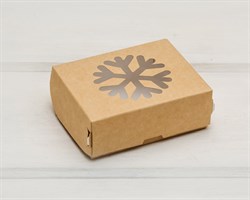 Подарочная новогодняя коробка «Снежинка», 10х8х3,5 см У1208001