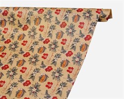 Бумага упаковочная, 50х70 см, «Варежки», крафт, 1 лист У0203158
